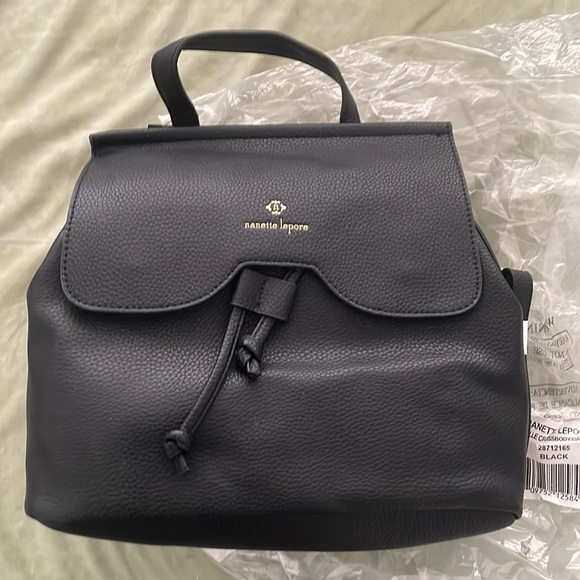 Nanette Lepore Handbags - Nanette Lepore crossbody/backpack in black